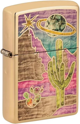 Vista 15 de Encendedores Zippo Western Diseño de escena del salvaje oeste 540