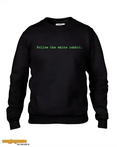 Vista 3 de Sigue al conejo blanco - Camiseta Matrix