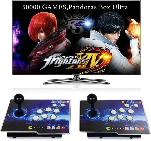 Vista 8 de RegiisJoy 32000 en 1 Pandoras Box 78S Retro Arcade Game Console, 4 Jugadores 3D Magical Modified Game, Search Save Delete Cheat Function, Lista