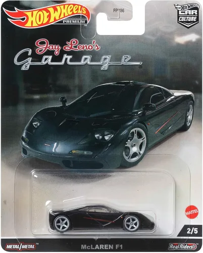 Vista 6 de Hot Wheels Vehículos de leyendas del circuito cultural del automóvil para niños de 3 años en adelante, colección premium de vehículos a escala 1:64