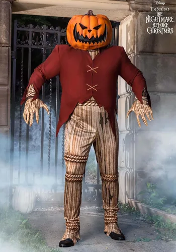 Vista 2 de Disfraz de Jack the Pumpkin King para adultos, talla grande