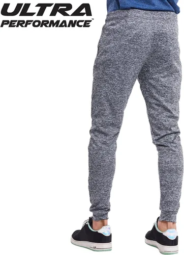 Vista 4 de Ultra Performance 3 Pack Athletic Tech Mens Joggers, Track Sweatpants for Men with Zipper Pockets