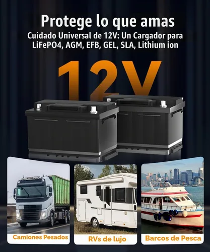 Vista 3 de BALDR Cargador de batería solar de 13 W actualizado, mantenedor de 12 V, portátil, impermeable, panel solar, kit de carga de goteo para automóvil