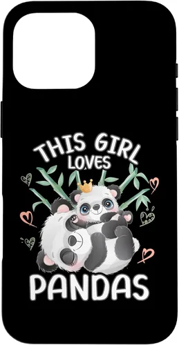 Vista 19 de This Girls Loves Pandas' for Teen Girls Case for iPhone 17