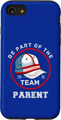 Vista 18 de Be Part of The Team Baseball Design Parent Version 2026 Case for iPhone 17