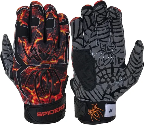 Vista 11 de Guantes de bateo híbridos de Spiderz