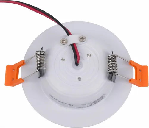 Vista 7 de DC - Lámpara de techo empotrable LED de 12 V, 3 W, panel delgado, luces LED de bajo voltaje, tamaño de corte de 2.5 pulgadas, blanco frío 6500 K