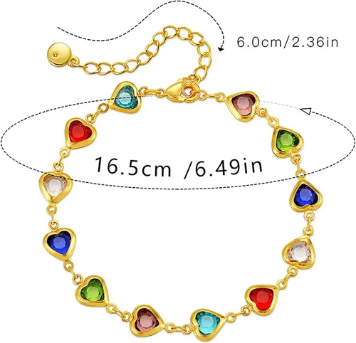 Vista 36 de Delicadas pulseras de oro para mujer, chapado en oro 18, ajustable, mal de ojo, mariposa, cuentas, perla, corazón, turquesa, hecha a mano para mujer