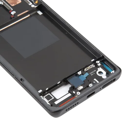 Vista 3 de Daguys para Xiaomi 12S Ultra Front Housing LCD Frame Bisel Plate Blacknull