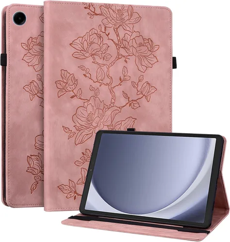 Vista 31 de Funda para Samsung Galaxy Tab S5e 10.5 2019 Modelo SM-T720/T725/T727, funda delgada de piel sintética con soporte multiángulo y soporte