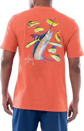 Vista 163 de Guy Harvey Camiseta de manga corta Threadcycled para hombre