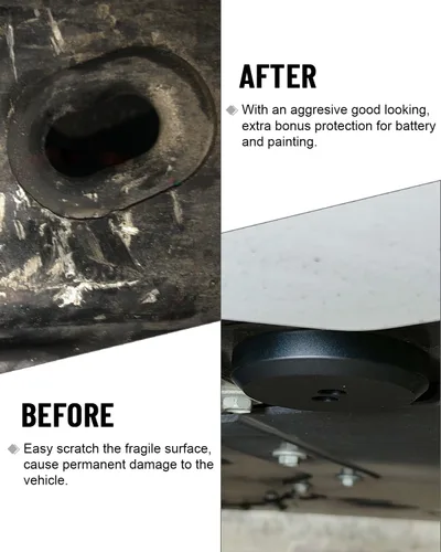 Vista 4 de Samman Corvette Jack Pucks - Adaptador de aluminio compatible con Chevrolet Corvette C5 C6 C7 C8, almohadillas de elevación sin enjuague compatibles