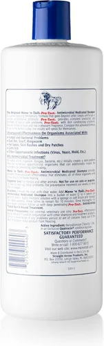 Vista 2 de Mane 'n Tail Pro-Tect Champú medicado de fuerza veterinaria 32 oz – Fórmula antimicrobiana para tratamiento y prevención de la piel, pH equilibrado