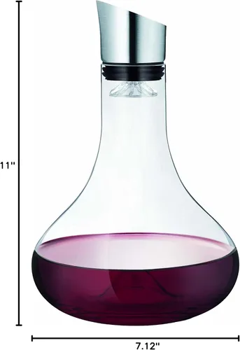 Vista 7 de Blomus Decantador de vino Alpha con aireador