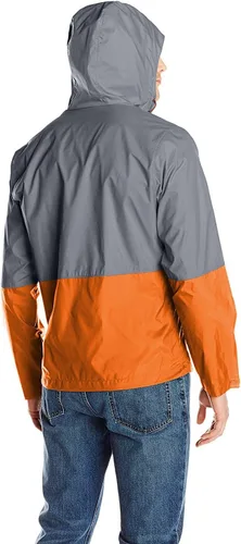 Vista 2 de Columbia Chaqueta Roan Mountain para hombre, impermeable, con capucha