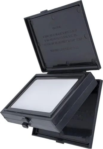 Vista 2 de ExcelMark Mark II - Kit de almohadillas reversibles para sellos de goma, incluye tinta de 2 onzas (negro)