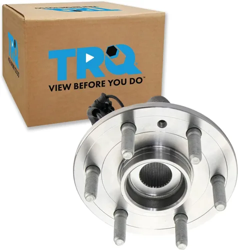 Vista 141 de TRQ Cojinete de rueda lateral del pasajero trasero y conjunto de cubo compatible con Ram ProMaster 1500 ProMaster 2500 ProMaster 3500 2014-2023