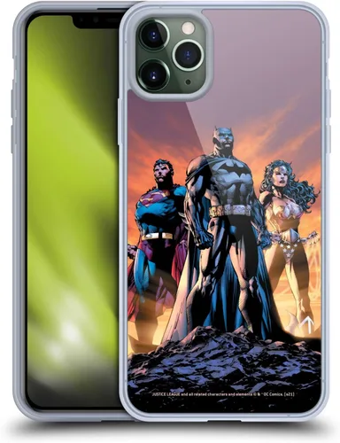 Vista 150 de Head Case Designs Funda de gel con licencia oficial de la Liga de la Justicia DC Comics #10 Darkseid War Comic Book Cover
