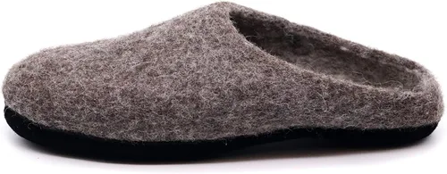 Vista 2 de Nootkas Pantuflas tipo mule para mujer de lana merino de fieltro 'Astoria
