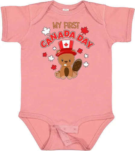 Vista 16 de inktastic My First Canada Day Baby Bodysuit