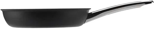 Vista 5 de WMF Sartén profesional para carnes de inducción de 9.4 in, ideal para sellar, material multicapa, control rápido del calor, sartén recubierta Negro