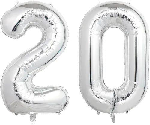 Vista 27 de Globos gigantes de números negros de 40 pulgadas, globos de aluminio de Mylar con helio para cumpleaños, globo número 0 para decoración de fiestas