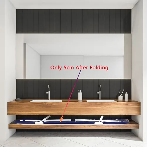 Vista 3 de Bañera plegable portátil extra grande de 53" con cubierta para adultos, bañera de SPA familiar para remojo en baño pequeño, bañera engrosada
