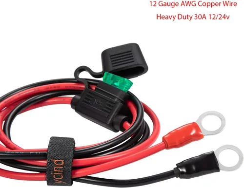 Vista 4 de Kit de bricolaje Serie DIY YCIND enchufe hembra para encendedor de cigarrillos con doble carga USB, enchufe de alimentación de 30A de alta