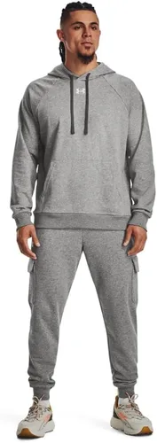 Vista 3 de Under Armour Rival - Sudadera de vellón con capucha para hombre