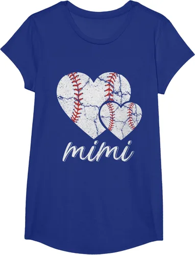 Vista 30 de Camiseta de béisbol Mimi para el Día de la Madre, Negro, S