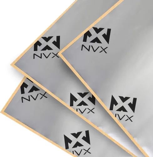 Vista 8 de NVX Stealth Black SDBSK2 - Alfombrilla amortiguadora de sonido para automóvil, 90 mil de grosor, 1.38 pies cuadrados, amortiguador de sonido