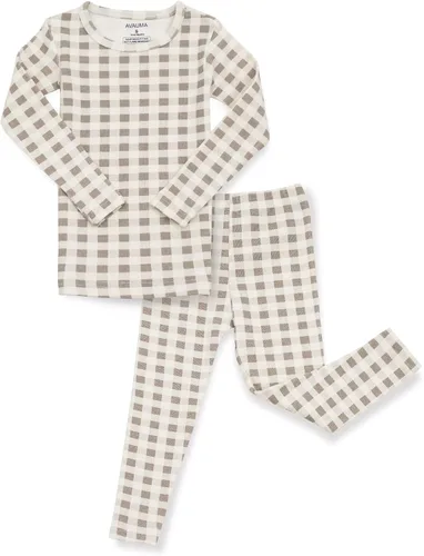 Vista 166 de AVAUMA Conjunto de pijama de algodón para bebés y niñas de 6 meses a 7 años