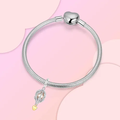 Vista 251 de Abalorios de plata de ley 925 con letras de la A ~ Z, para pulseras, collares, Día de San Valentín, Día de la Madre, joyería regalos para mujeres
