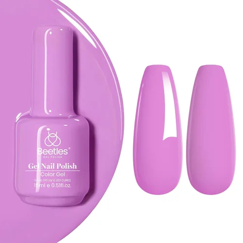 Vista 103 de Beetles - Esmalte de uñas en gel, 1 unidad de 0.5 onzas fluidas (15ml), extracción por remojo, arte de uñas, estética de manicura, bricolaje, curado