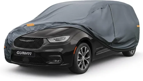 Vista 27 de GUNHYI Funda de coche de 16 capas para automóvil deportivo Coupe pequeño impermeable para todo tipo de clima, ajuste universal Mazda Miata/MX-5, BMW