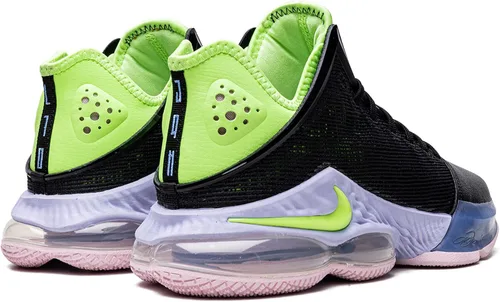 Vista 3 de Nike Lebron XIX Low Blue ChillBlack-Lt Crimson (DO9829 400) para hombre, Blue ChillBlack-lt Crimson