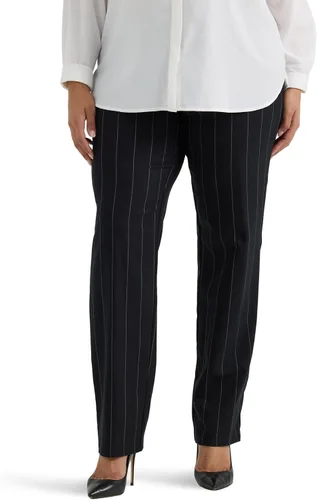 Vista 15 de Lee Women's Plus Size Wrinkle Free Relaxed Fit Straight Leg Pant Negro