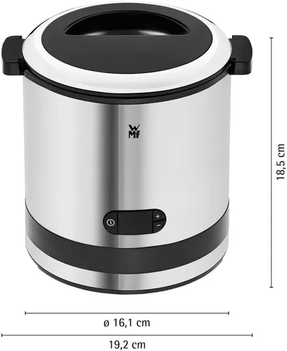 Vista 6 de WMF Máquina de helados CE 3 en 1, plata, 3 piezas