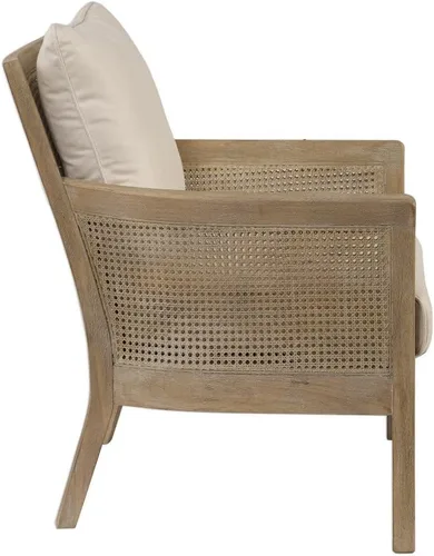 Vista 5 de Uttermost Sillón de ratán natural Encore