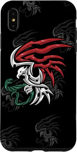 Vista 11 de Bandera de México - Funda estilo tribal del escudo de armas mexicano para iPhone 17