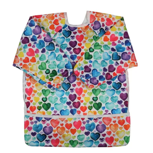 Vista 8 de Babero Camisa de manga larga con bolsillo para bebés de 1 a 3 años (Animal Forest)