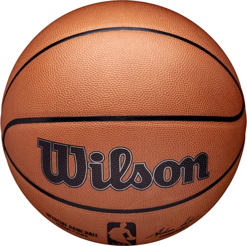 Vista 5 de Wilson Baloncesto Oficial de Juego de la NBA - Marrón, Talla 7-29.5