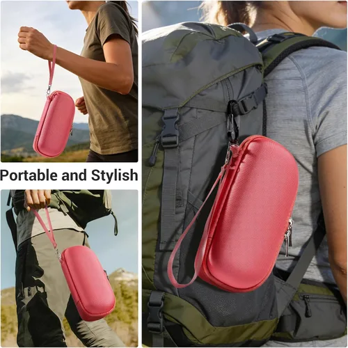 Vista 7 de CoBak Funda de transporte para gafas inteligentes Ray-Ban Meta y Oakley, se adapta a WayfarerSkylerHeadliner, almacenamiento protector portátil