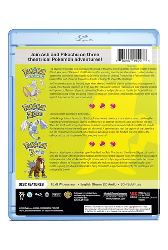 Vista 3 de Pok#mon The Movies 1-3 Collection (Blu-ray)