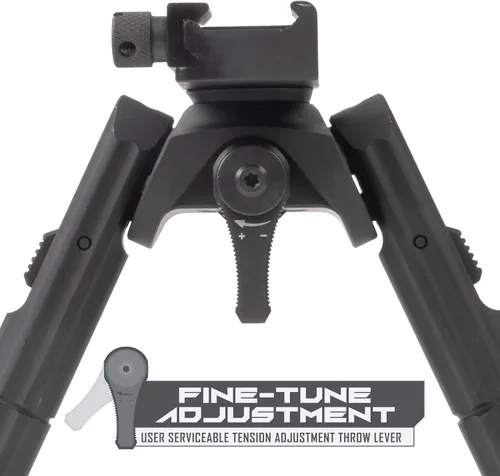 Vista 3 de UTG Recon 360 TL BIPOD, altura central de 5.5"-7.0", Picatinny