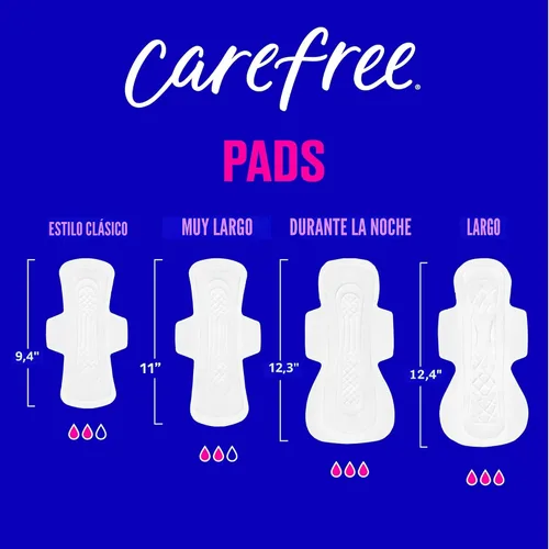 Vista 6 de Carefree Toallitas ultradelgadas para mujeres, toallitas regulares con alas, 28 unidades Toallitas Carefree, cuidado femenino, toallitas
