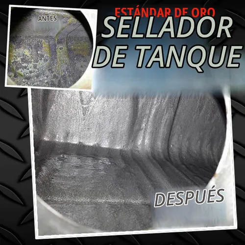 Vista 2 de KBS Coatings Sellador de tanque estándar dorado 5200, 8 onzas líquidas, plateado