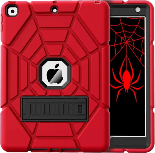 Vista 10 de Grifobes - Funda para iPad de 9.ª generación, para iPad de 8.ª/7.ª generación 2021/2020/2019, funda protectora resistente de 10.2" con soporte