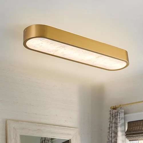 Vista 10 de EDISLIVE Lámpara de techo LED de vidrio nublado con montaje empotrado, luz blanca ajustable en 5 pasos, lámpara de techo redonda moderna de 11.4
