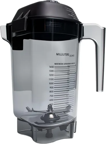Vista 8 de Jarra de licuadora de bajo perfil de 32 onzas compatible con Vitamix 5200/7500/5000/6300/750/E310/VM0102/VM0103/VM0197 - Vaso de recipiente sin BPA